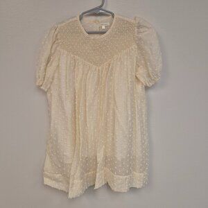 Noralee Cream Dress Sz 8